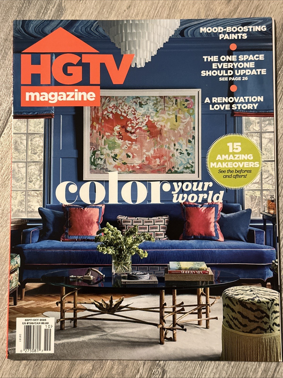 HGTV Magazine Sep Oct September October 2025 Color Your World
