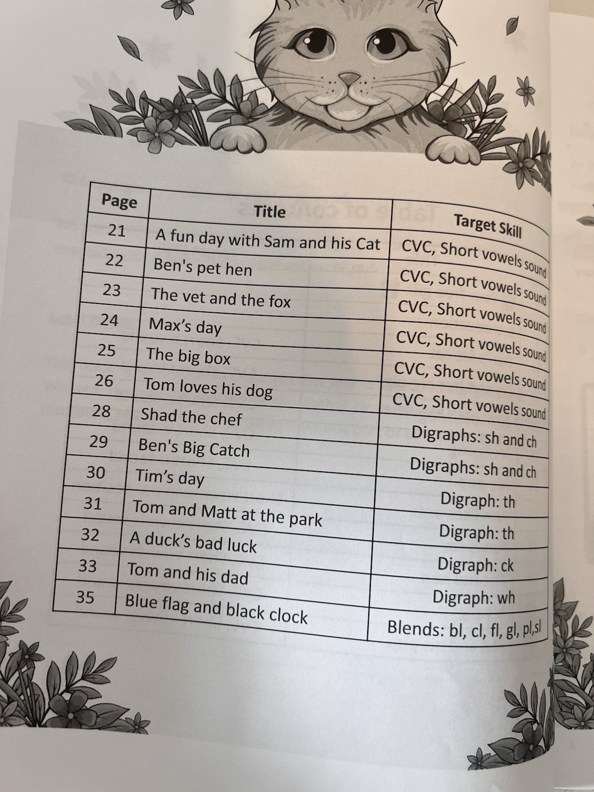 Decodable Readers Book Paperback Level 1 by Orton Gillingham