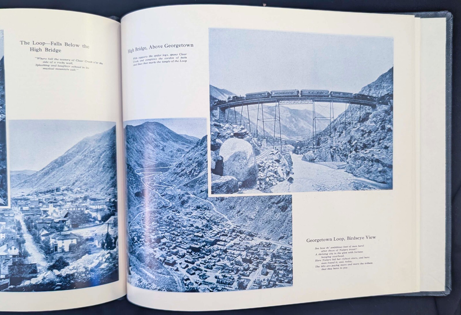 Over the Loop. Reprint of 1910 Original Photo Book Hardcover Library Binding