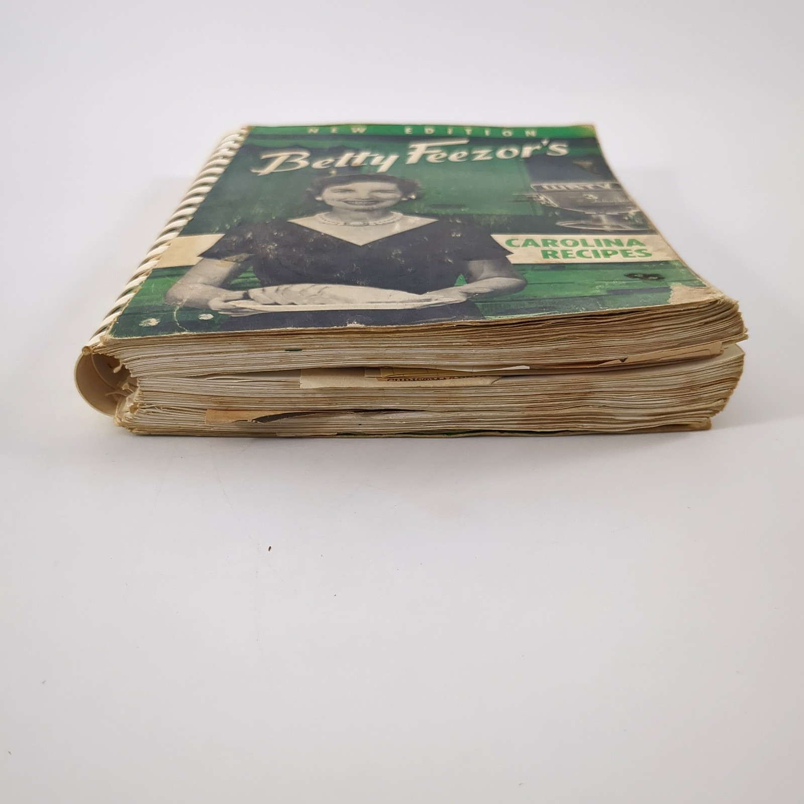 Betty Feezors Carolina Recipes WBTV Charlotte NC Television Cookbook Spiral 1964