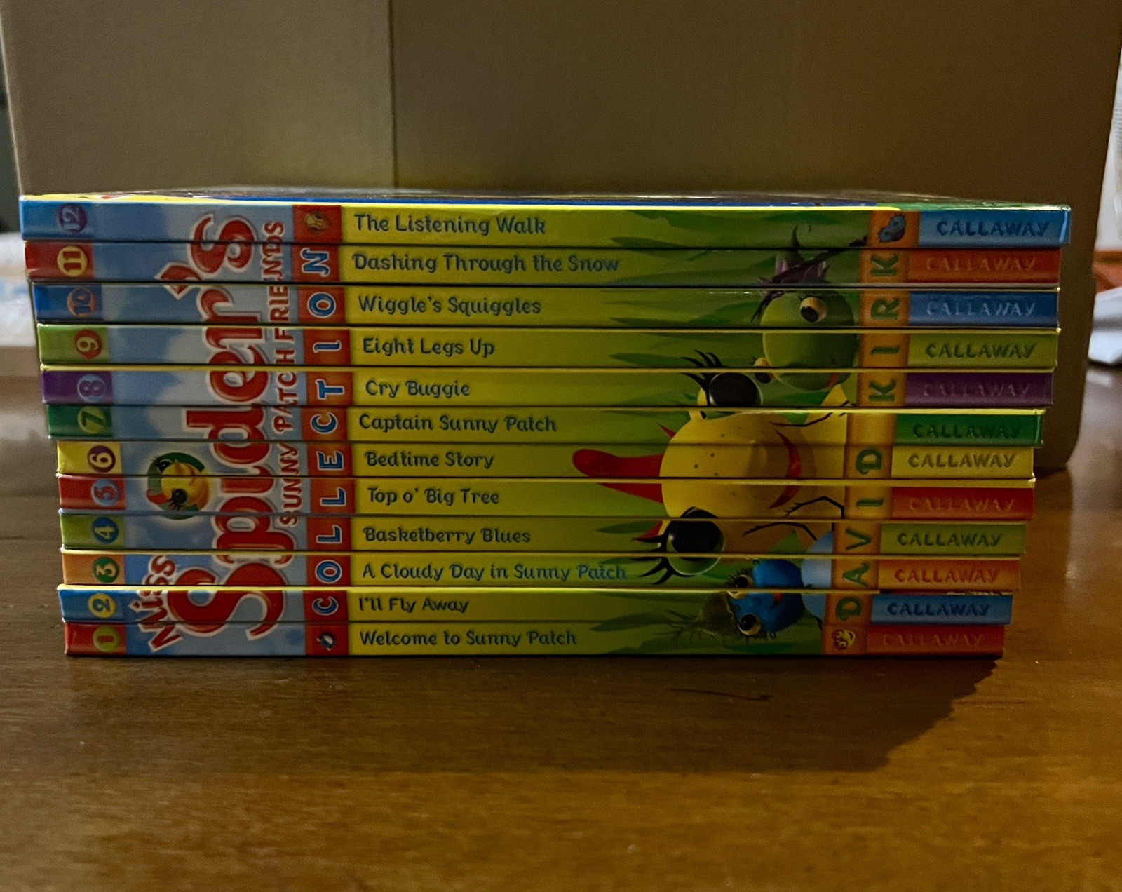 Miss Spiders Sunny Patch Friends Set of 12 Books Great Condition