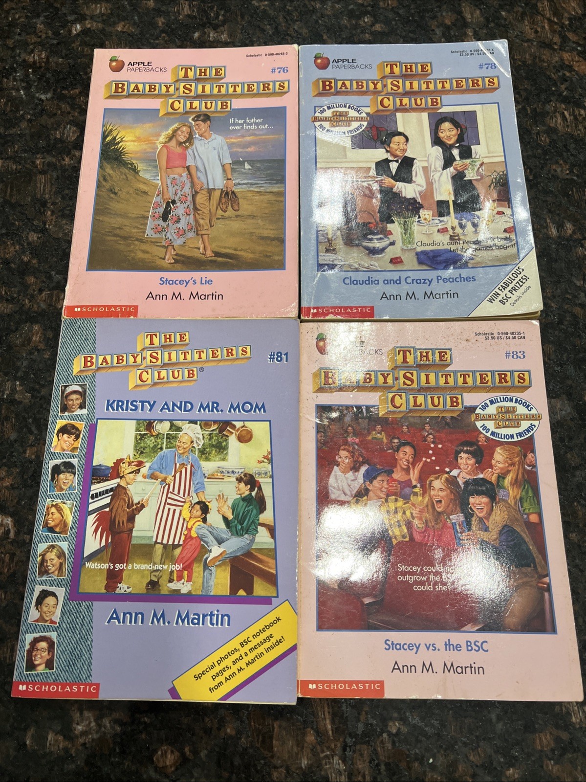 The Baby-Sitters Club Books Ann M. Martin ︱With Specials︱Mystery︱Big Lot of 103