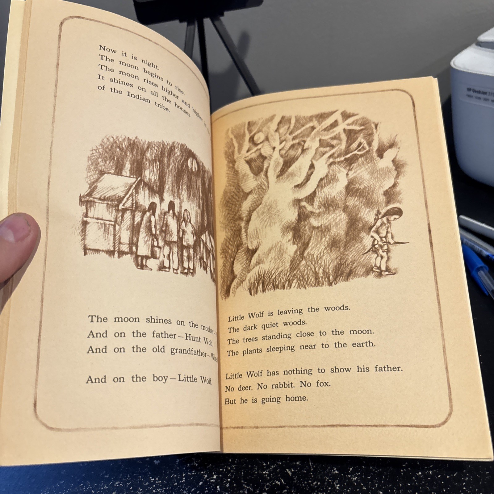 “Little Wolf” by Ann McGovern A 1970 Vintage Paperback – 1st Printing