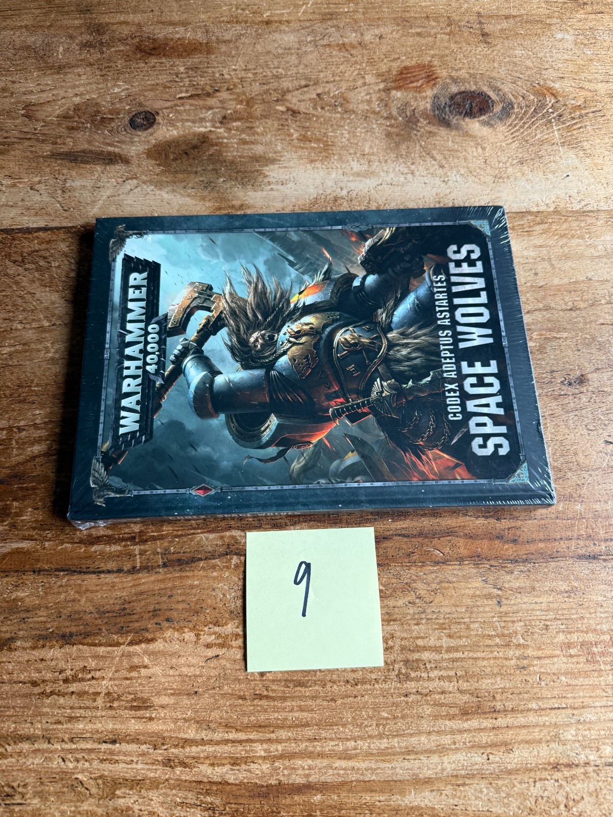 Warhammer 40,000 Codex Adeptus Astartes Space Wolves 2018 Hardcover Sealed 9
