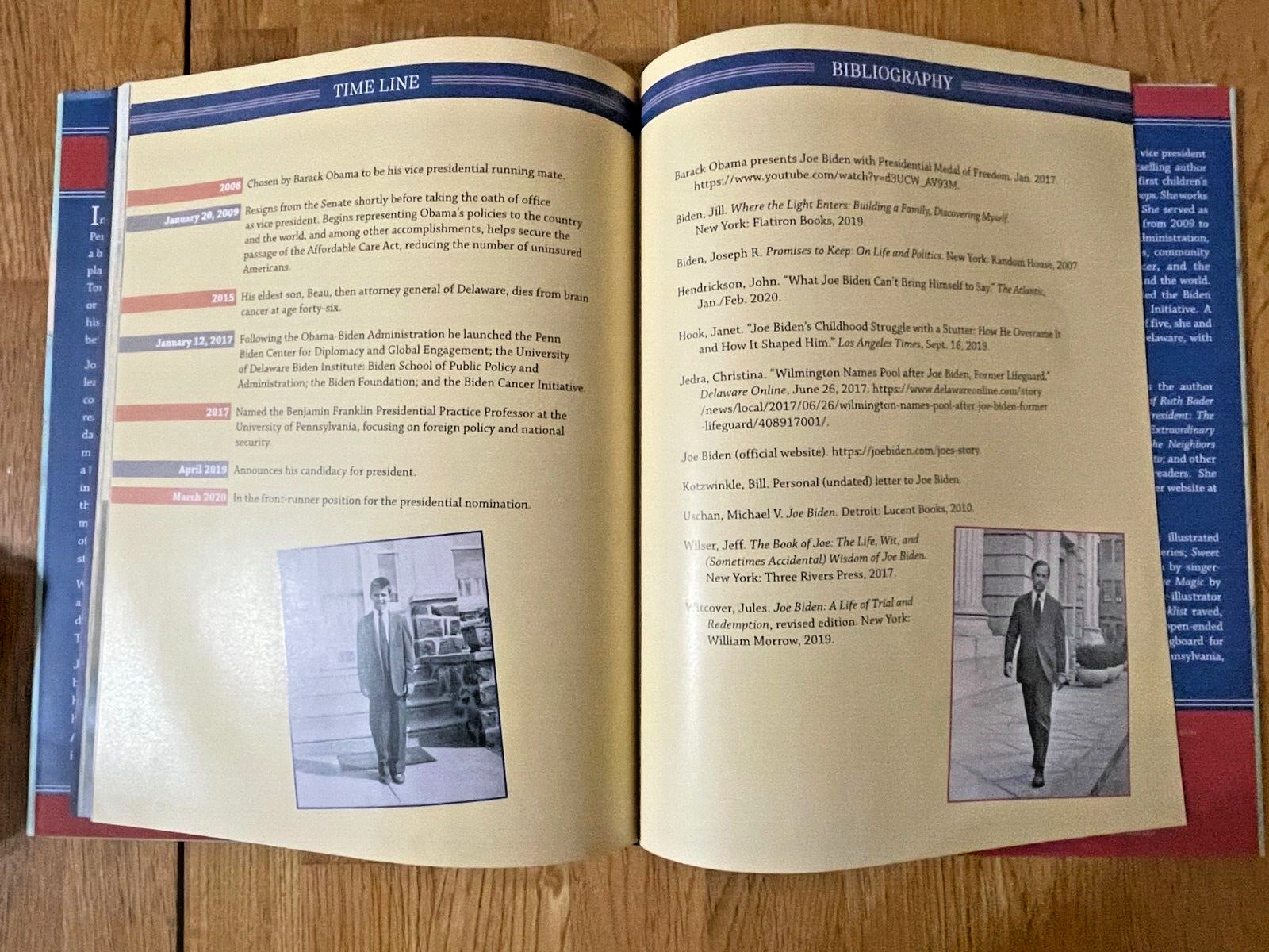 Joey:The Story of Joe Biden by Jill Biden (2020, Hardcover,DJ ) 1st edition