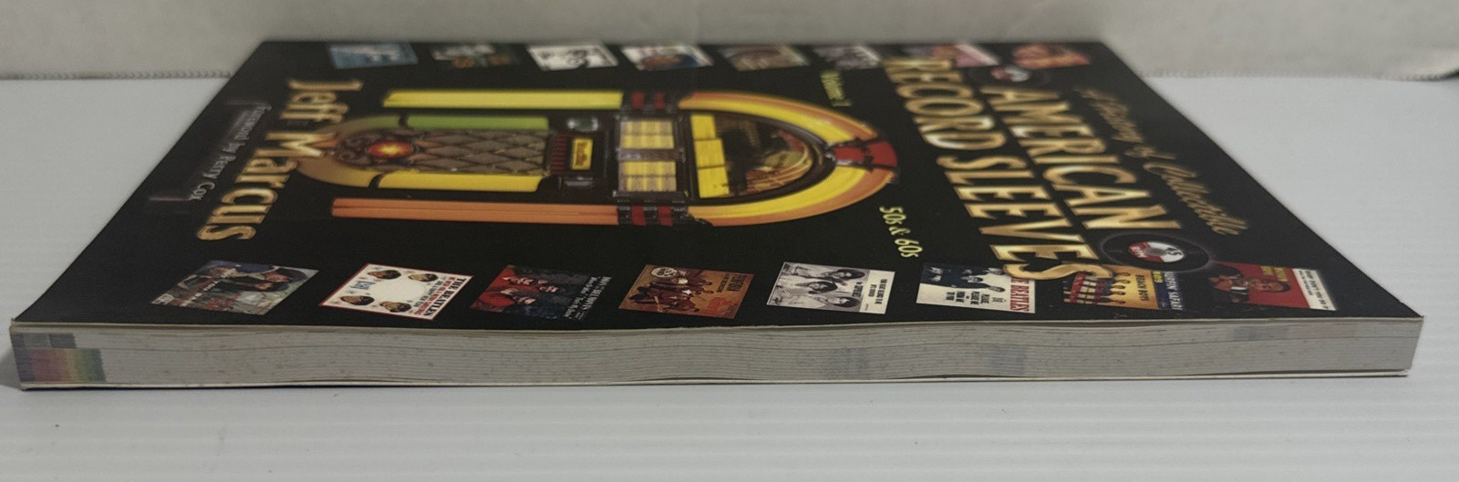 SIGNED History Of Collectible American Record Sleeves Vol 1 50s 60s Jeff Marcus