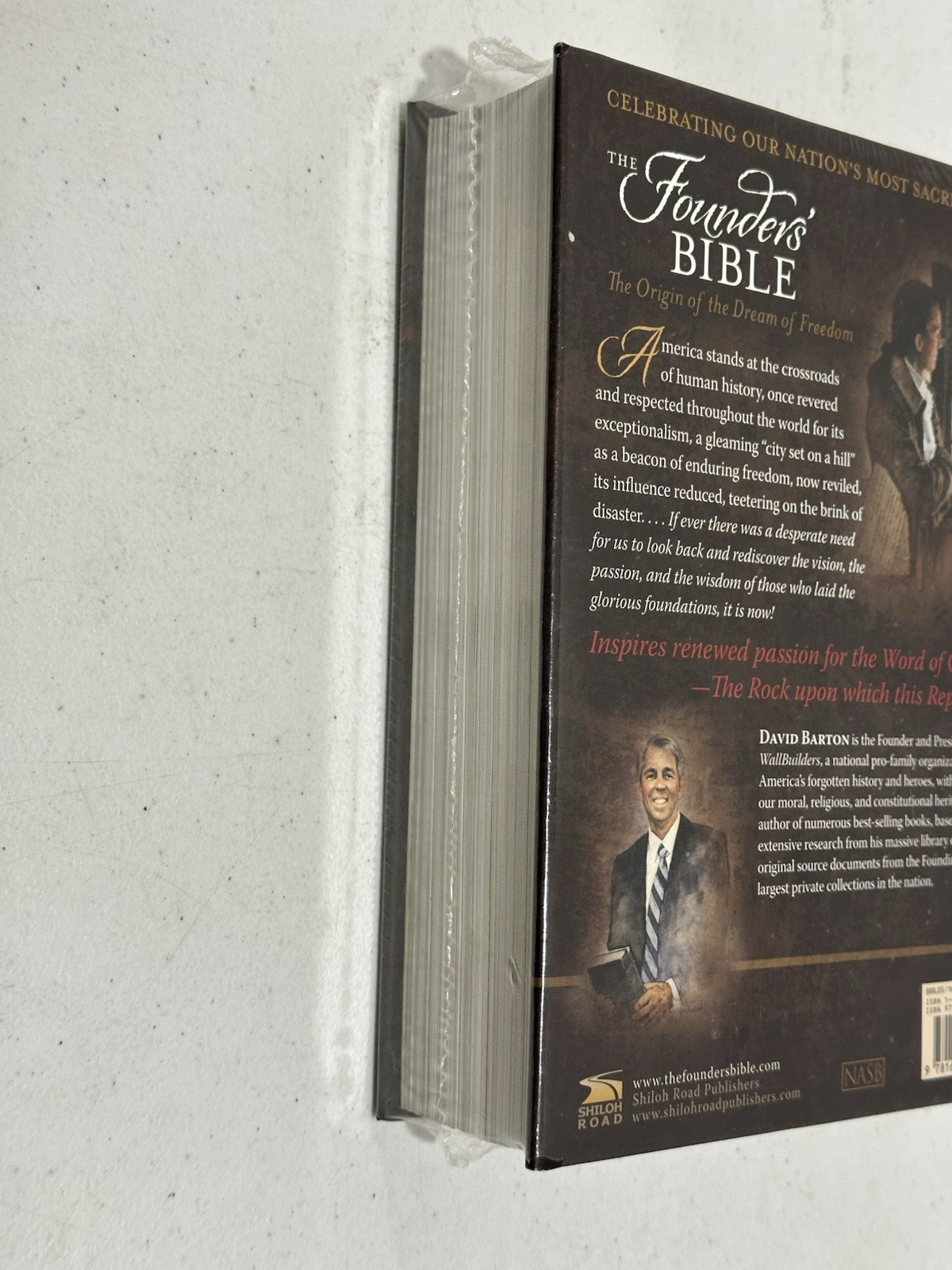 Founders’ Bible NASB Hardcover by David Barton Hardcover)