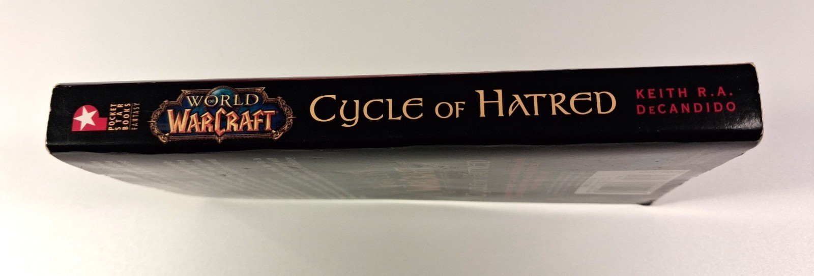 World of WarCraft – Cycle of Hatred – Blizzard Paperback Book Keith DeCandido