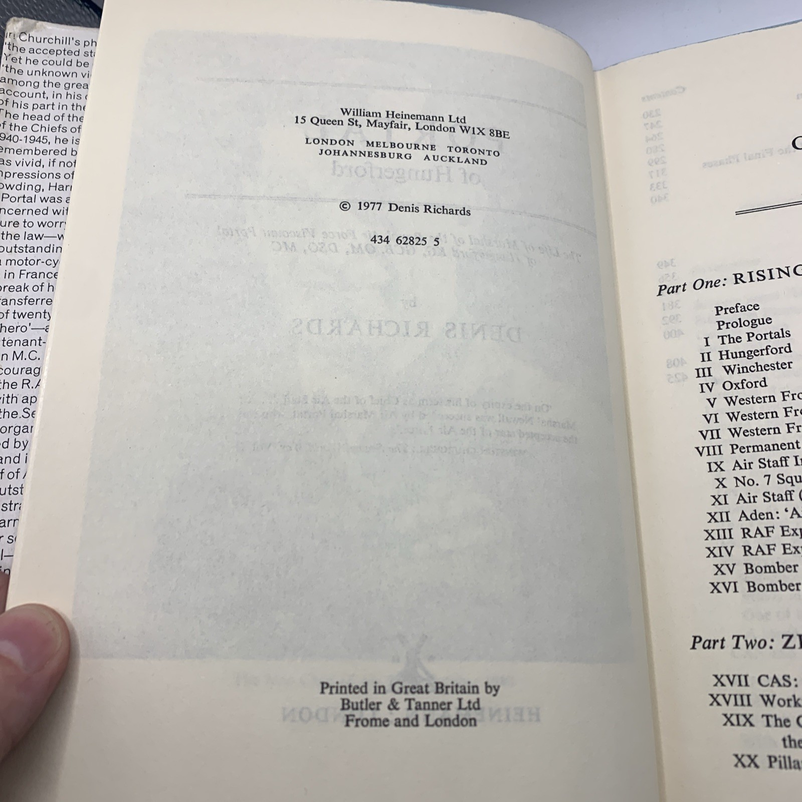 Portal of Hungerford : The Life of Marshall of the Royal Air Force Viscount…