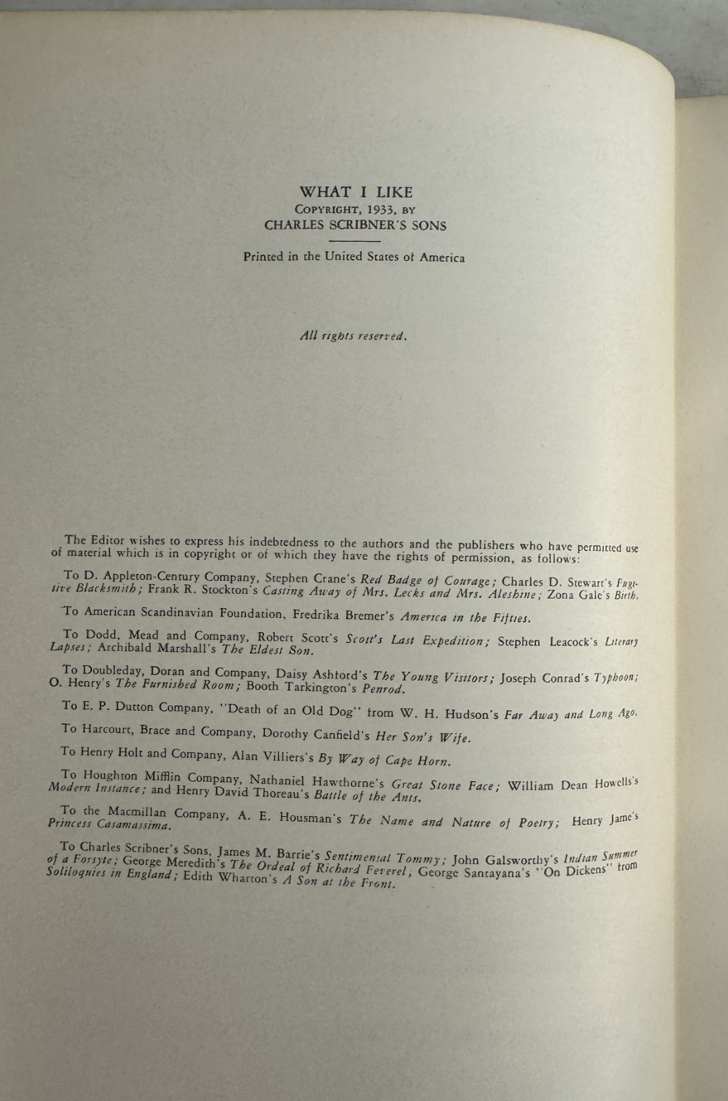 Selected Readings from Much Loved Books by William Lyon Phelps