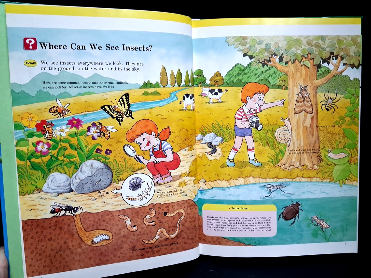 Lot of 3 A Child’s First Library of Learning Famous Places, Insects, Sky & Earth