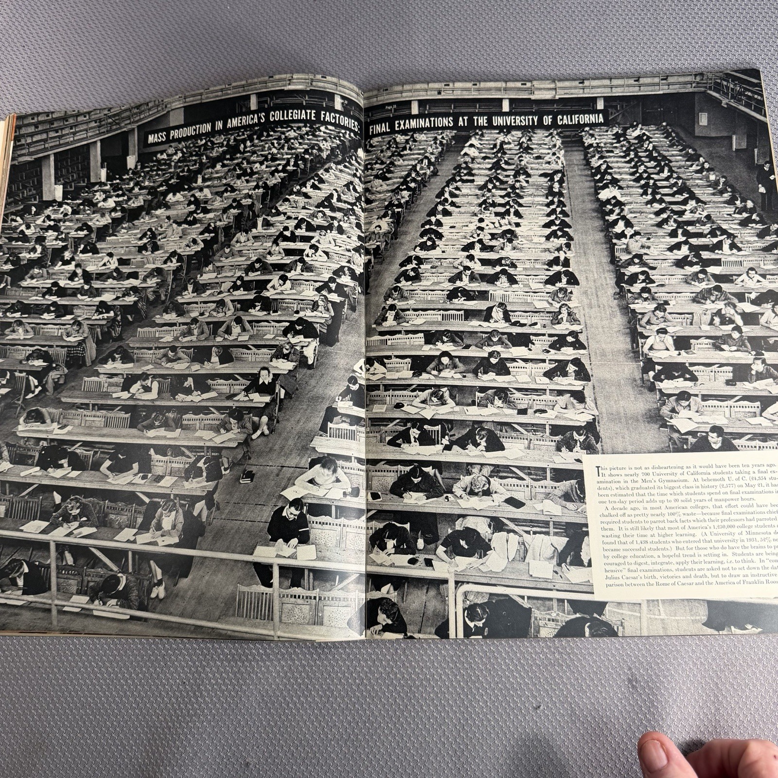 Vintage Life Magazine June 1938 VOL 4 #23 College Vassar Sarah Lawrence Youth