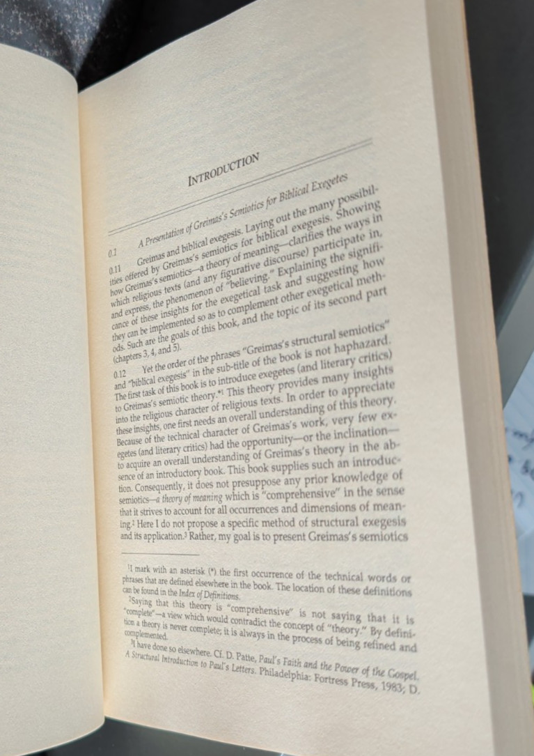 VG! Religious Dimensions of Biblical Texts by Daniel Patte Paperback