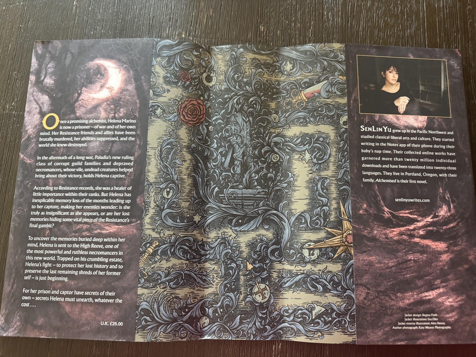 Waterstones Exclusive Alchemised SenLinYu UK HC Sprayed Edges Deluxe 2025