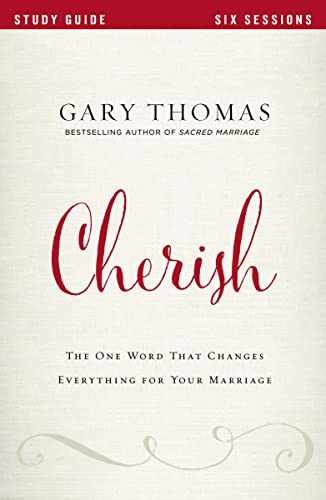 Cherish Bible Study Guide: The One – Paperback, by Thomas Gary – Very Good x