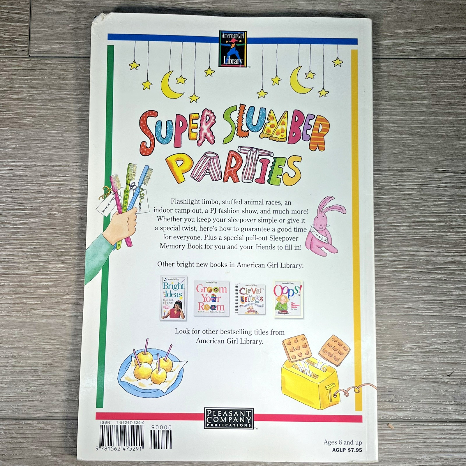 Super Slumber Parties (American Girl Library) – Paperback – GOOD