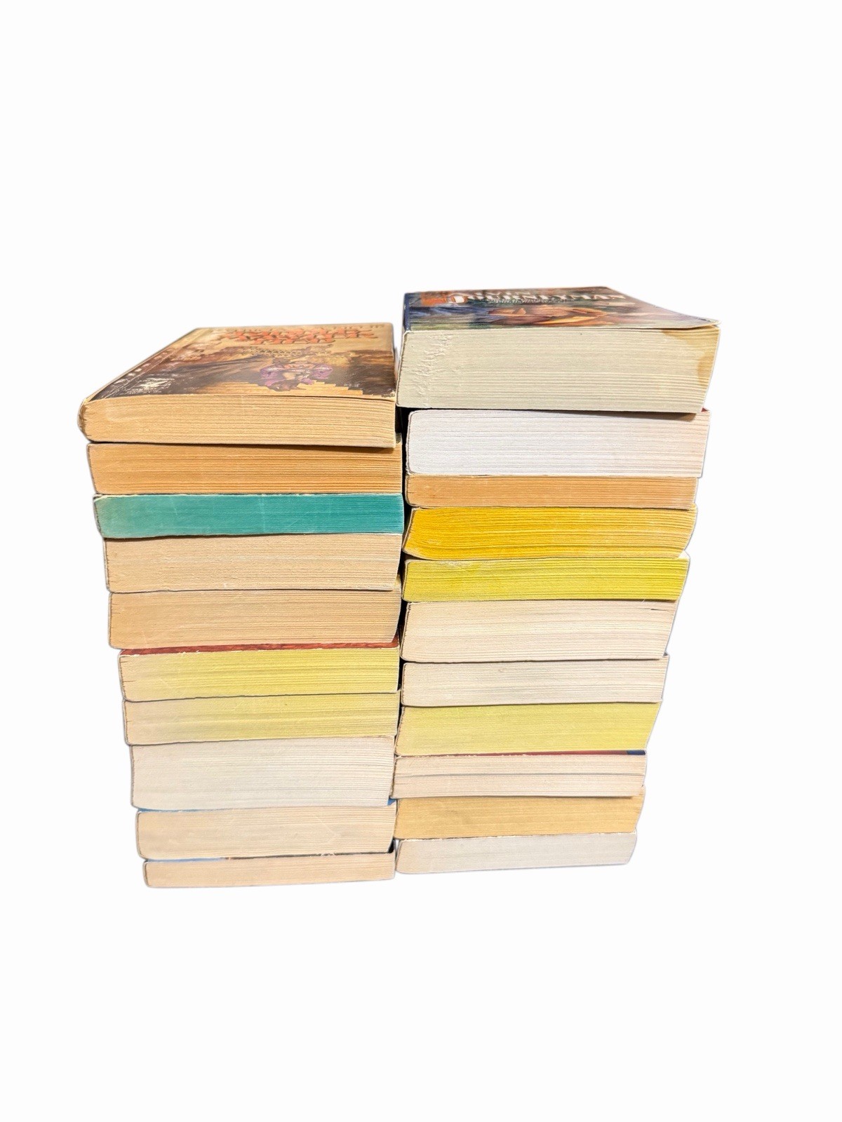 Lot Of 21 Vintage Mix Sci-Fi Fantasy Fiction Sorcery Sword Paperback Books