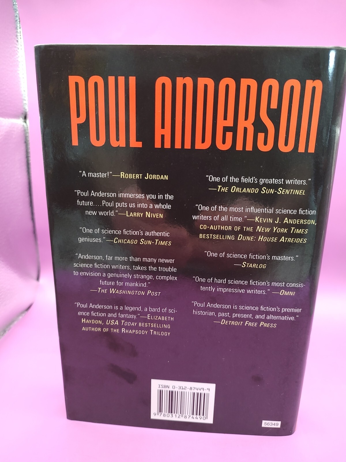 For Love And Glory by Poul Anderson 2003 Hardcover DJ Brand New