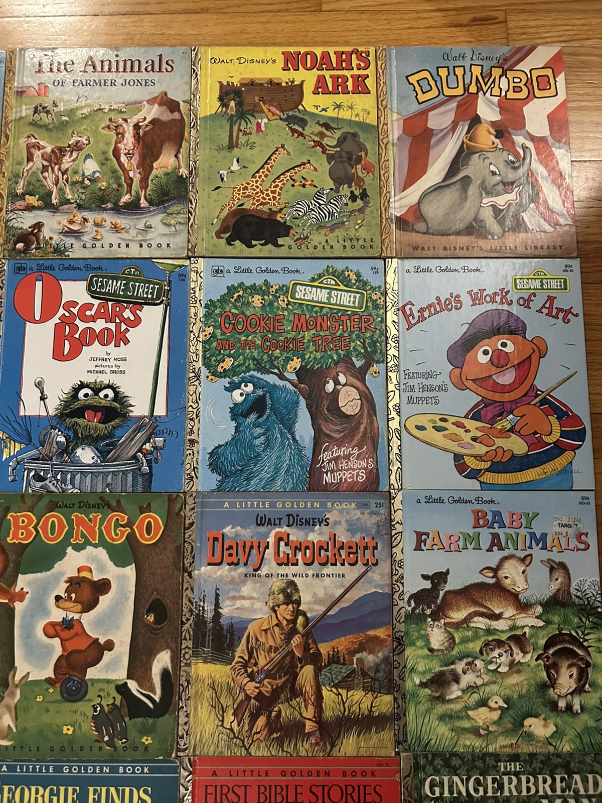 HUGE Little Golden Books Lot Of 146 – VINTAGE 1940’s to 1970’s editions RARE