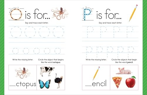 My First Learn-to-Read Preschool Workbook: Practice Pre-Reading Skills with…