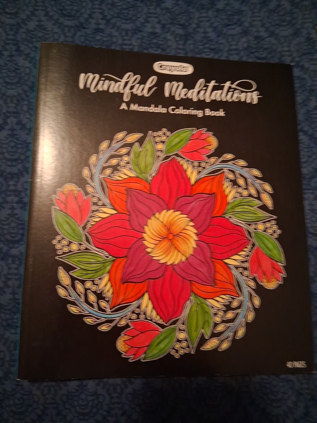 Crayola Mindful Meditations A Mandala Coloring Book (Paperback, 2022) Adult Colo