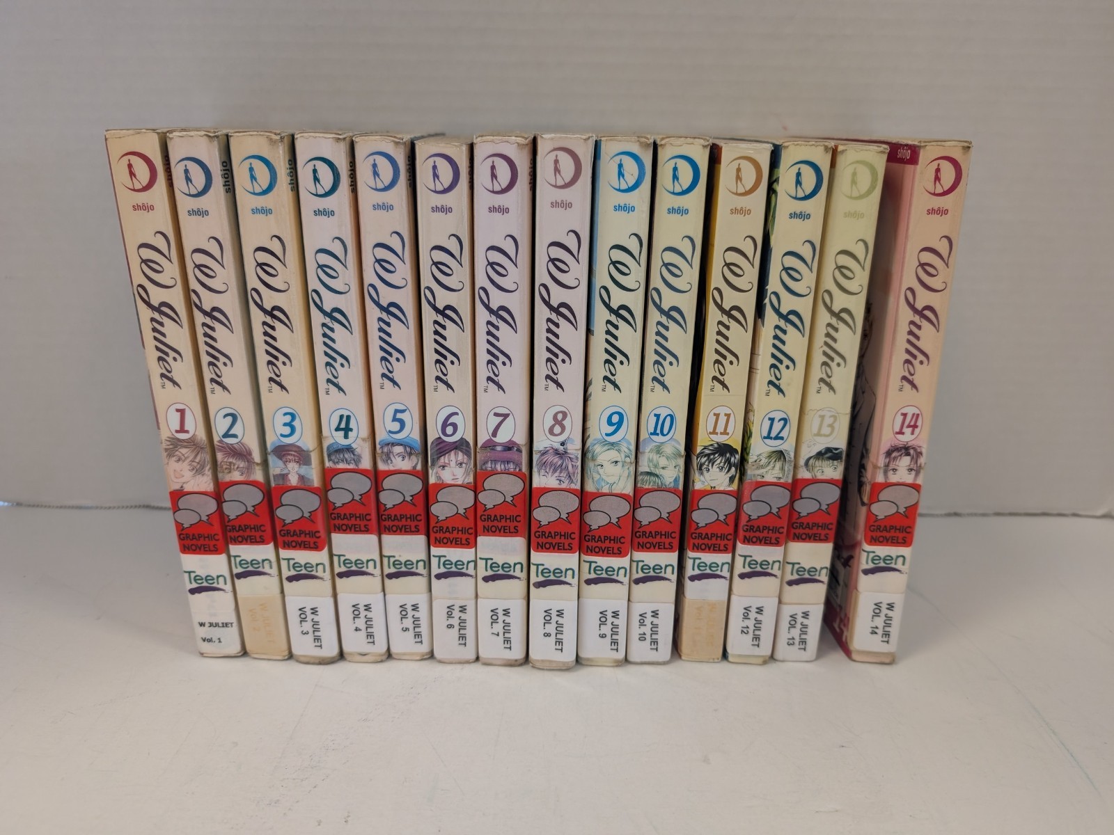 W JULIET Complete Set Vol. 1-14 by Emura, English Manga, Viz Media