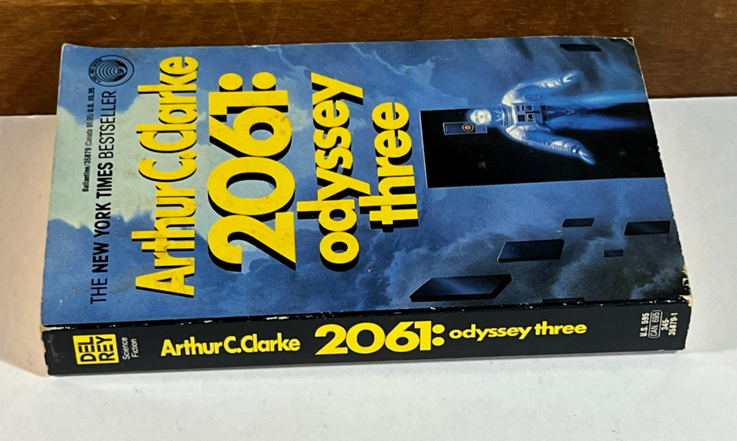 Arthur C. Clarke 2010 A Space Odyssey 2061 one two 1 2 Paperback lot PB Del Rey