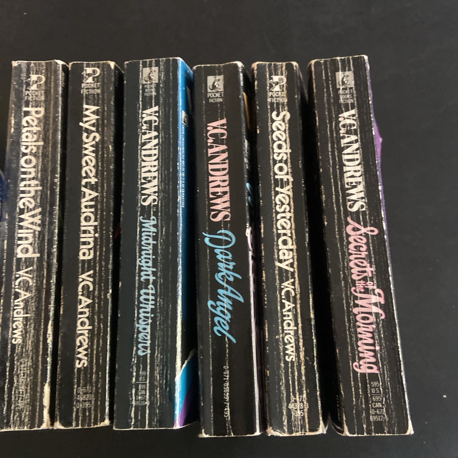 V.C. Andrews Fiction Lot Of 6 Paperbacks Good Condition