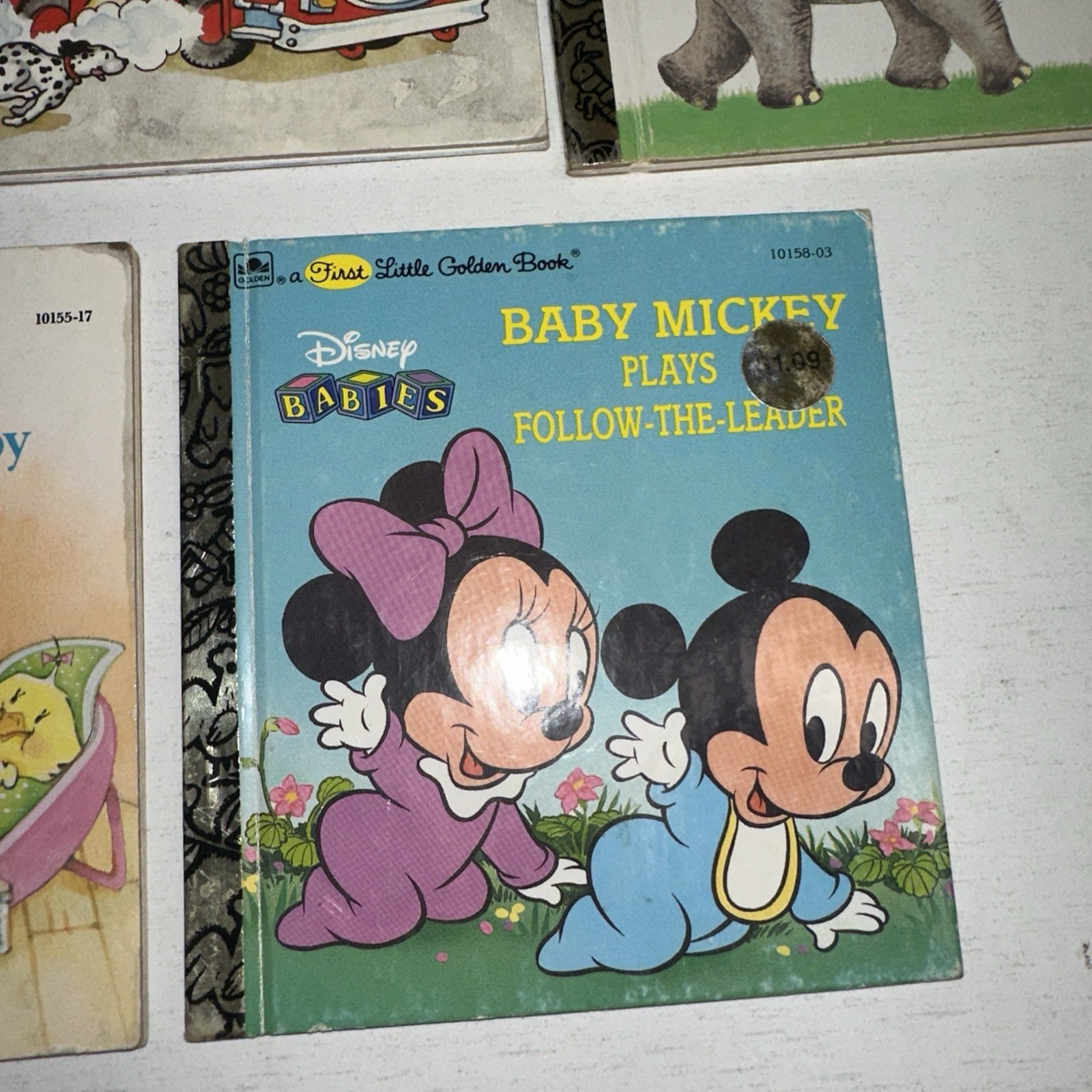 Vintage 1980s & 90’s A First Little Golden Books Mini HC Toddlers Lot Of 8