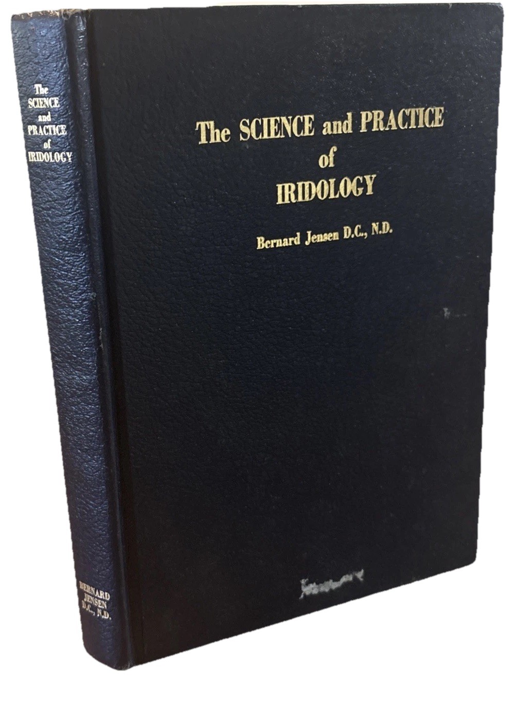 The Science and Practice of Iridology Bernard Jensen 10th Printing 1980 Fair*