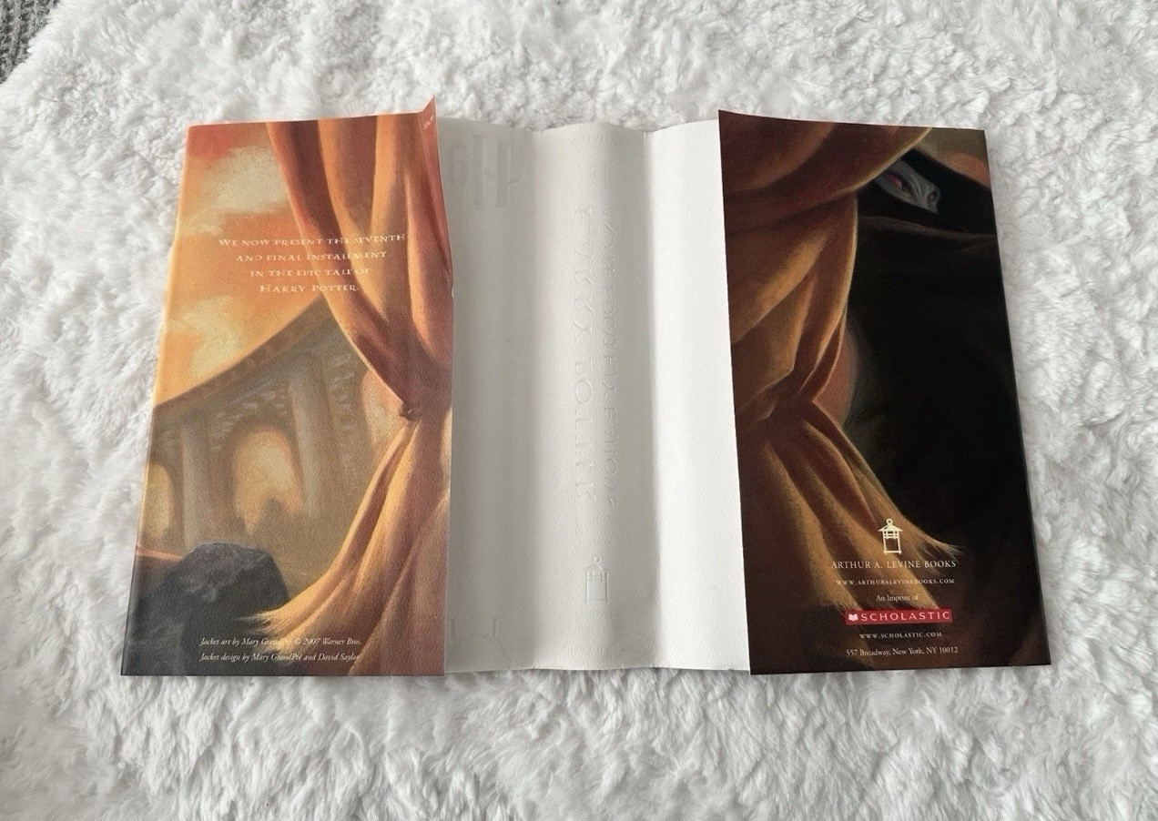 Harry Potter and the Deathly Hallows HC 1st Ed 2007 Illus Mary GrandPré DJ