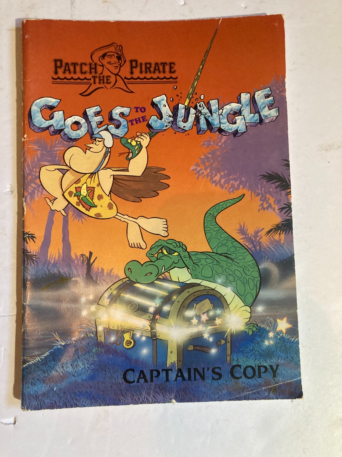 Lot PATCH THE PIRATE vintage SING ALONG songbook CAPTAINS COPY music CHILDRENS