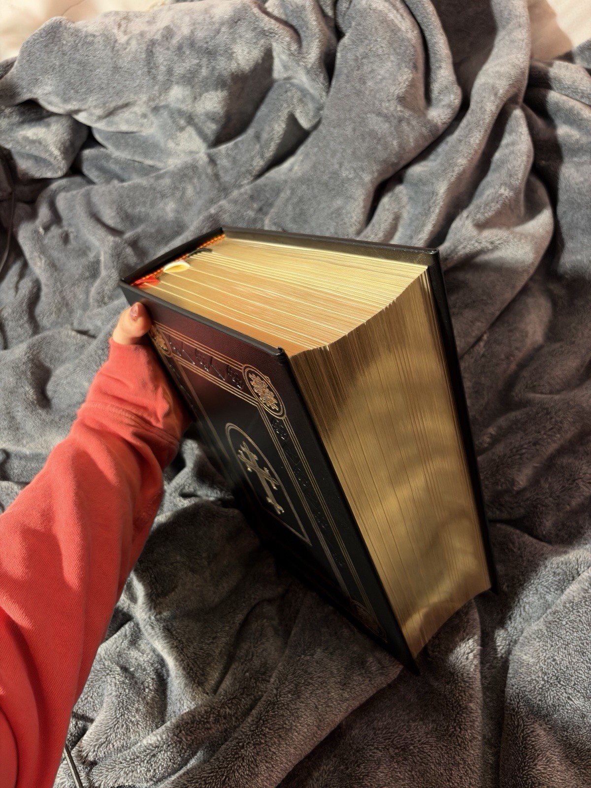 The Easton Press Holy Bible Collector’s Edition Leather Bound Illustrated KJV