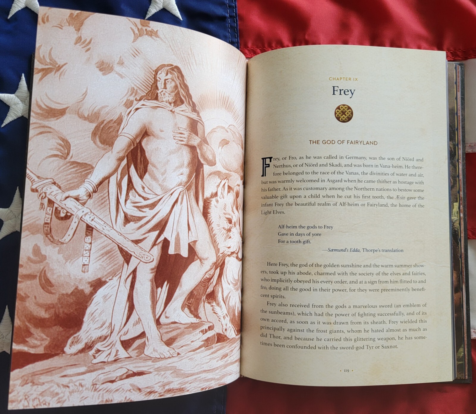 NEW Tales of Norse Mythology Deluxe Illustrated Hardcover Hardback H.A. Guerber