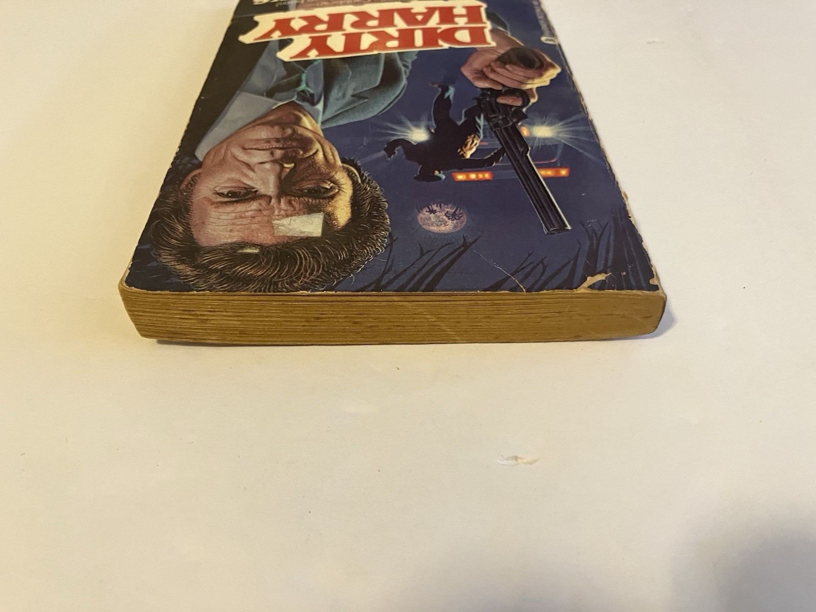 DIRTY HARRY DEATH ON THE DOCKS DANE HARTMAN 1981 PB 1ST WARNER MOVIE TIE-IN