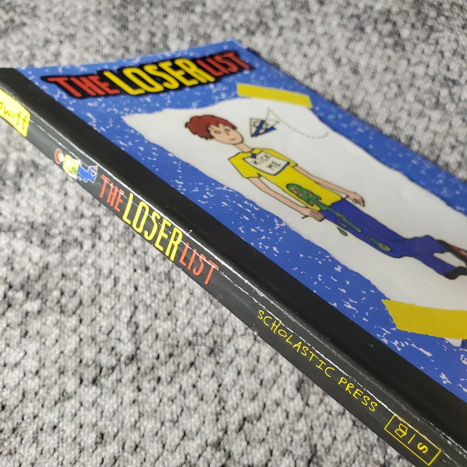 The Loser List H.N. Kowitt 2011 First Edition Scholastic Press