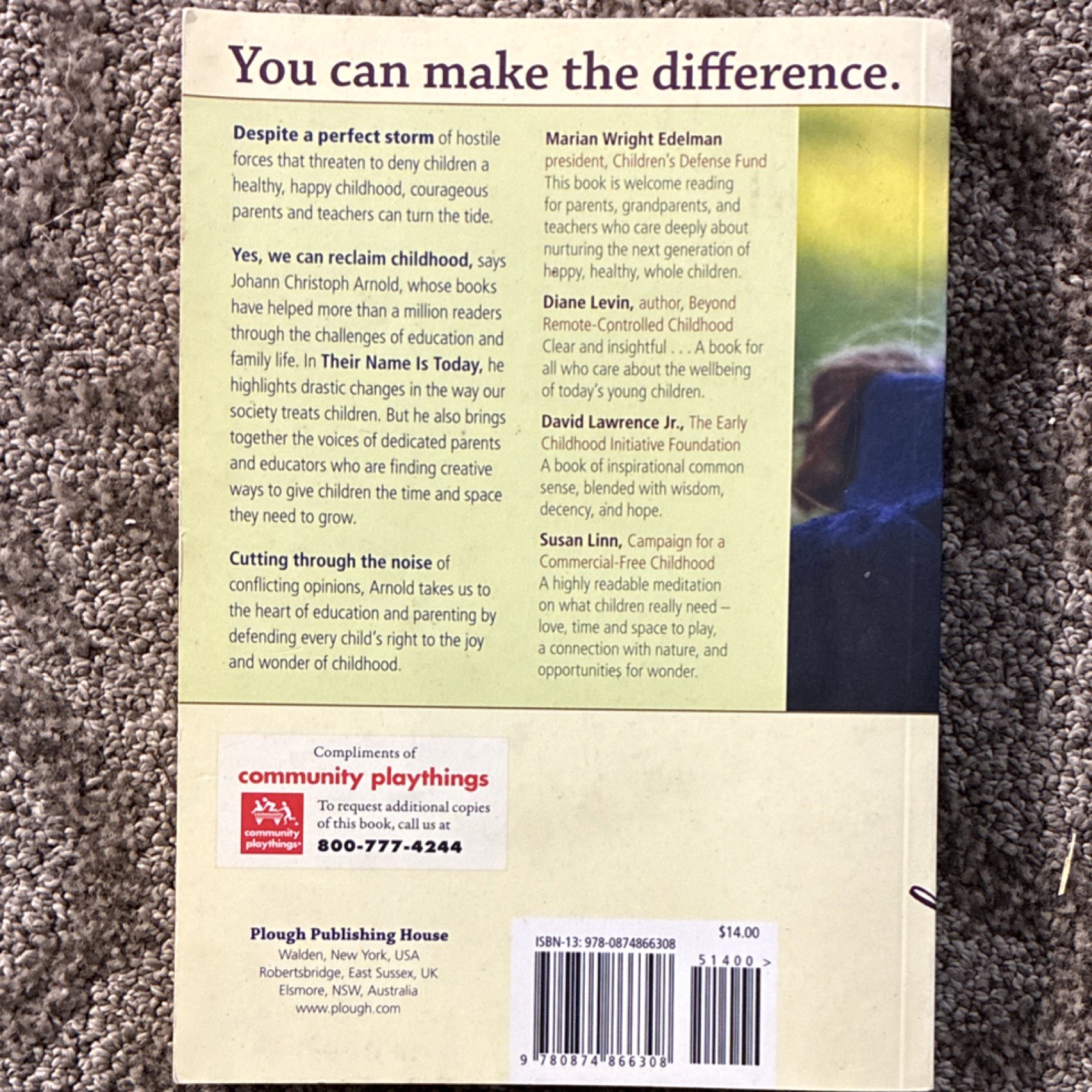 Plough Publishing House Their Name Is Today Johann Christoph Arnold Paperback