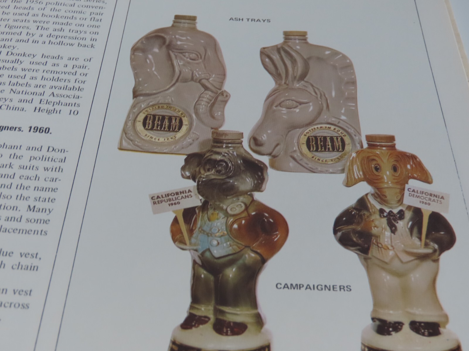 The Story of Jim Beam Bottles Identification & Price Guide Book 1972-73 Cembura