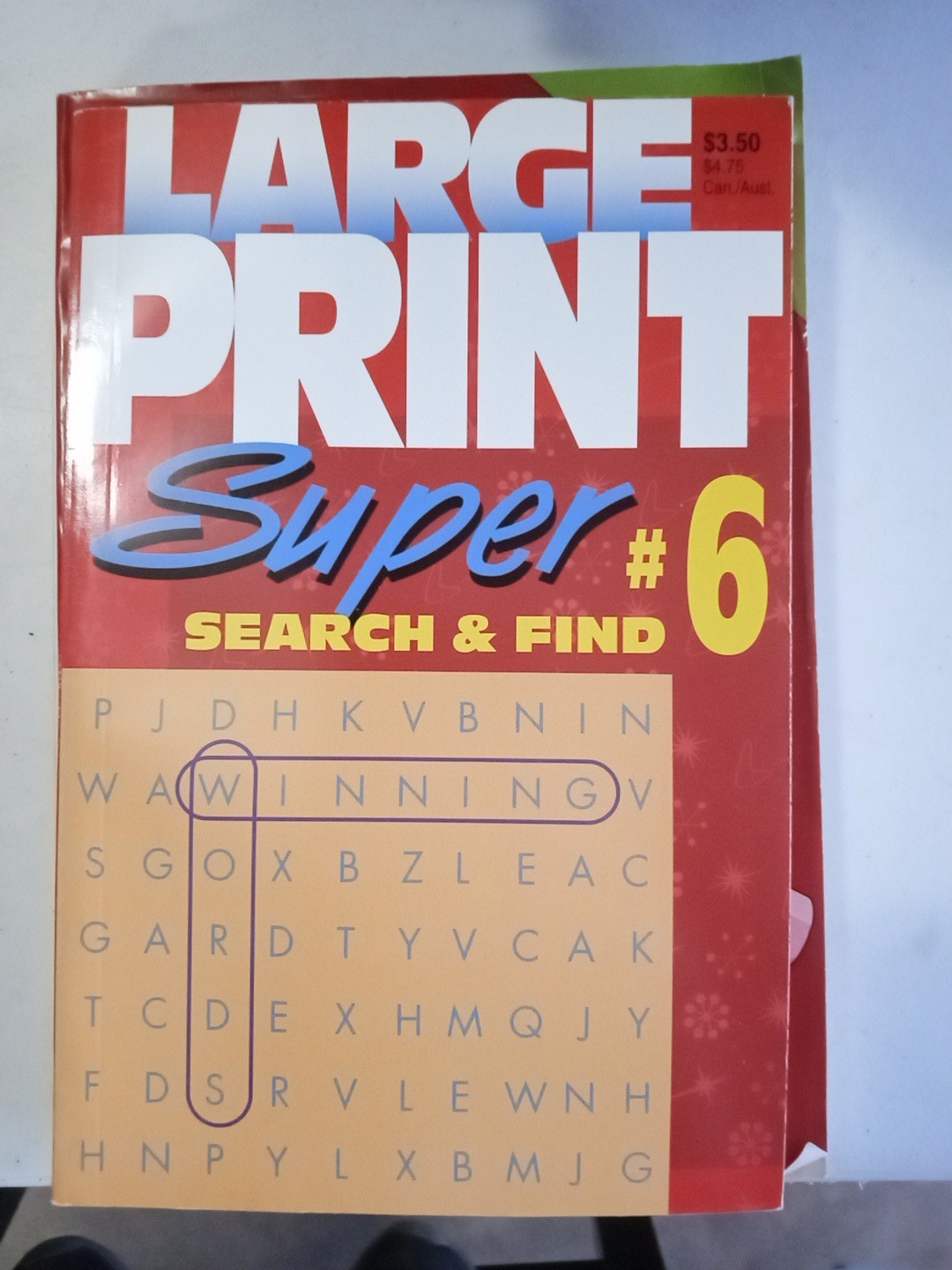 New Lot Of Five (5) Puzzle Books 2 Sudoku, 3 Word Searches