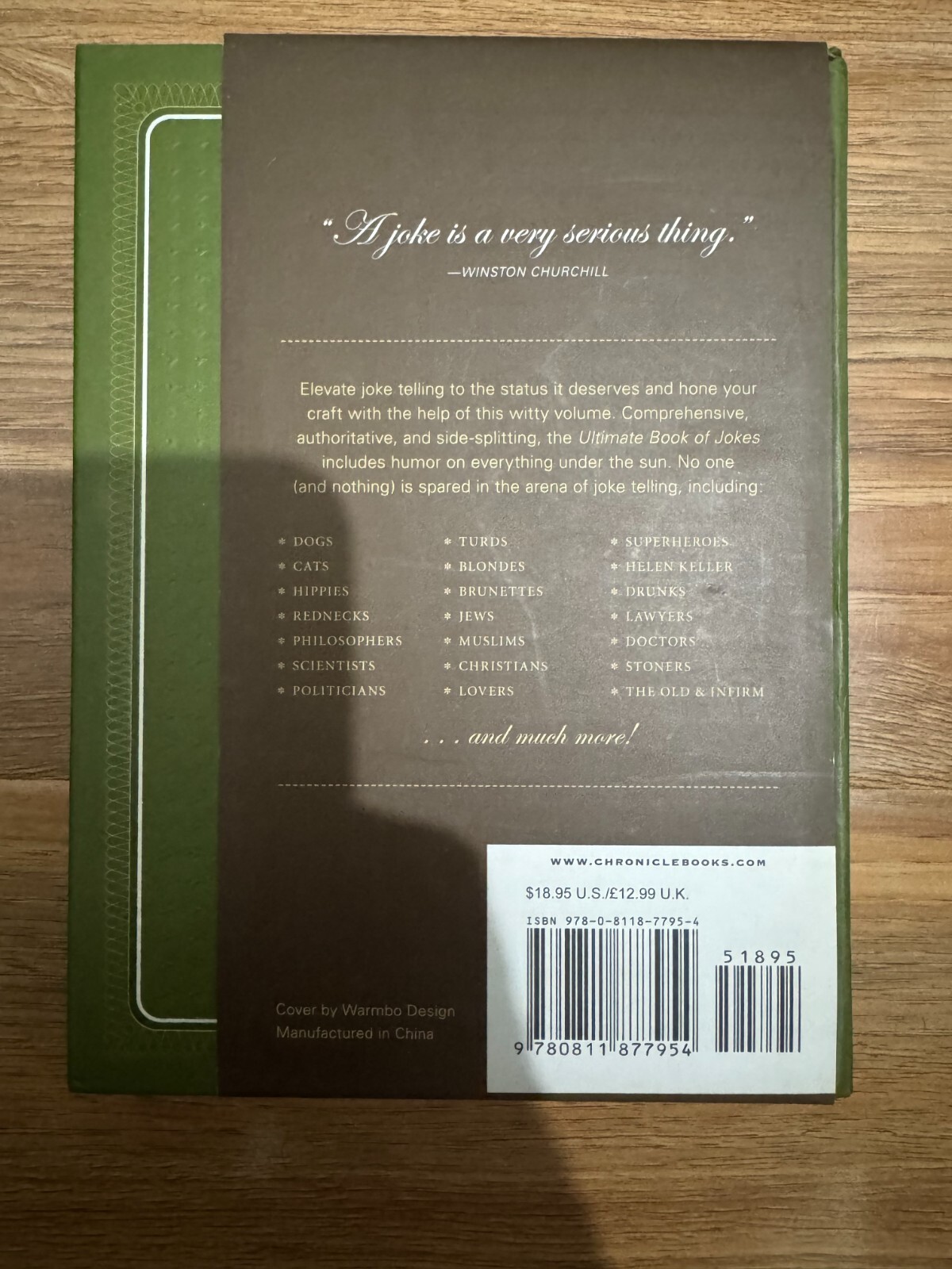Ultimate Book of Jokes by Scott McNeely (Hardcover, 2011)