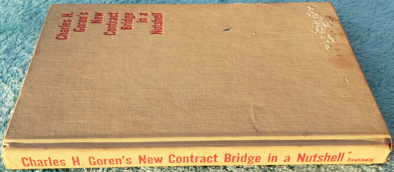 Charles H. Goren’s New Contract Bridge In A Nutshell – 1959 Hardcover 140 Pages