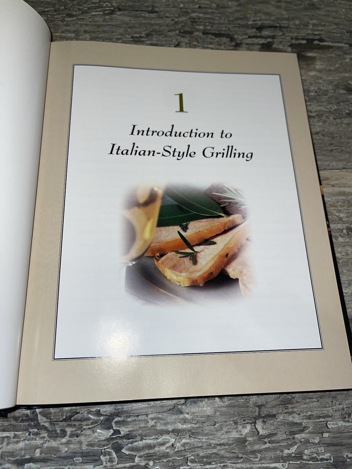 Vintage Grill Italian Hardcover Cook Book by Clifford A Wright 1996 USA – Mint