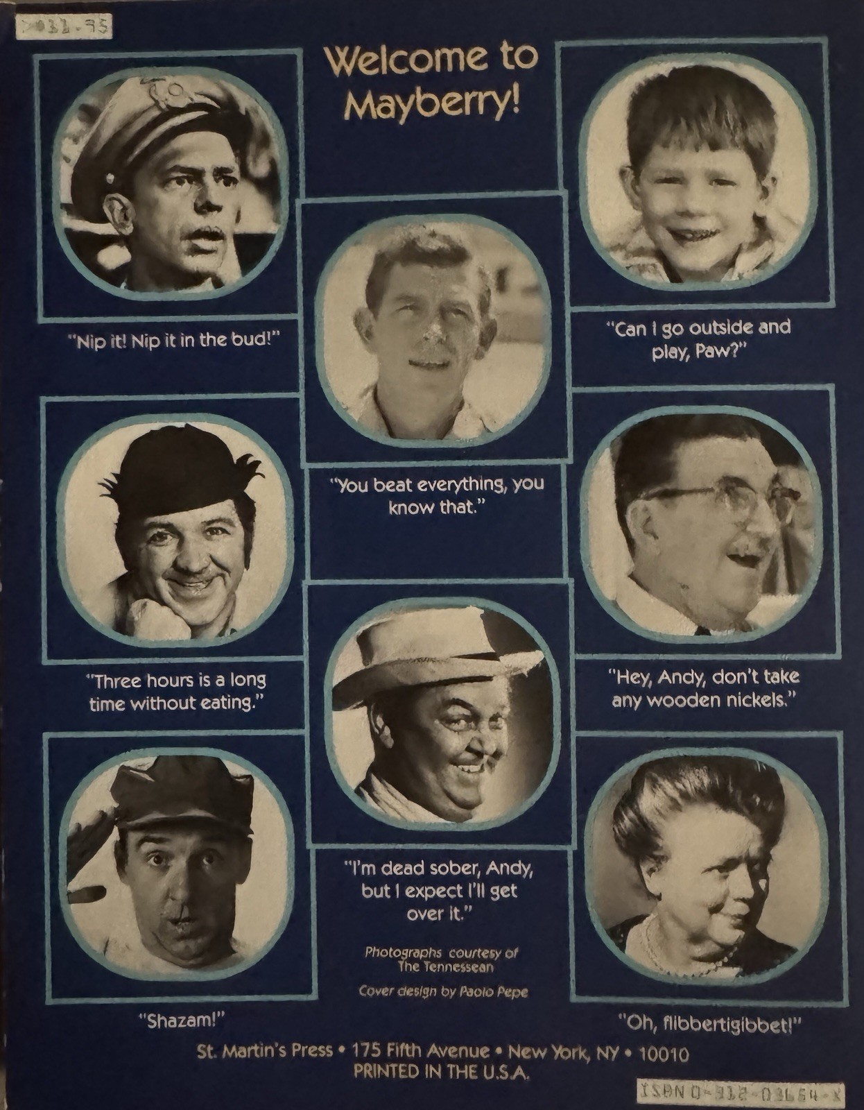 The Andy Griffith Show Complete Guide Book by Ken Beck & Jim Clark (1985)