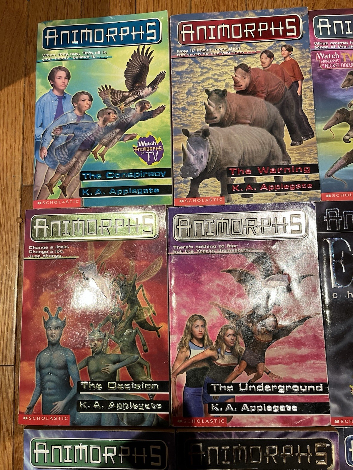 Lot of 12 Animorphs Paperback Books K.A. Applegate Megamorphs Vintage