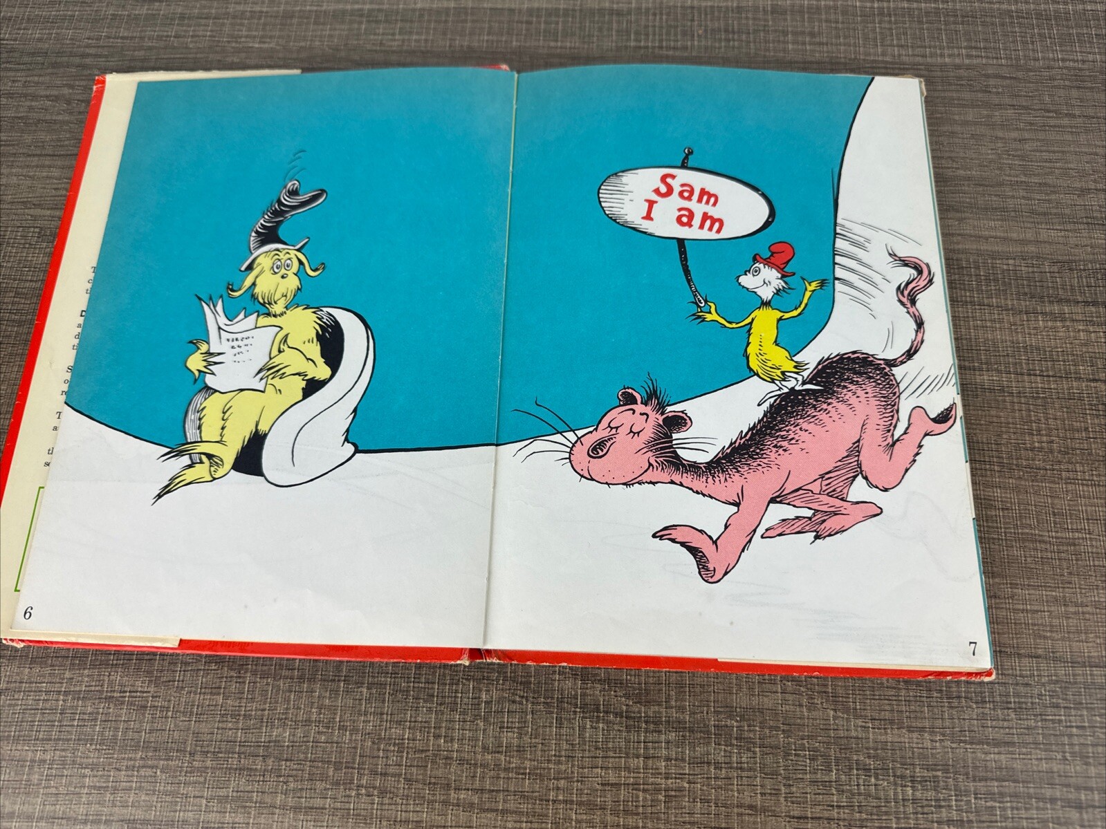 Dr. Seuss Green Eggs and Ham 1960 First Edition 195/195 HBDJ RARE