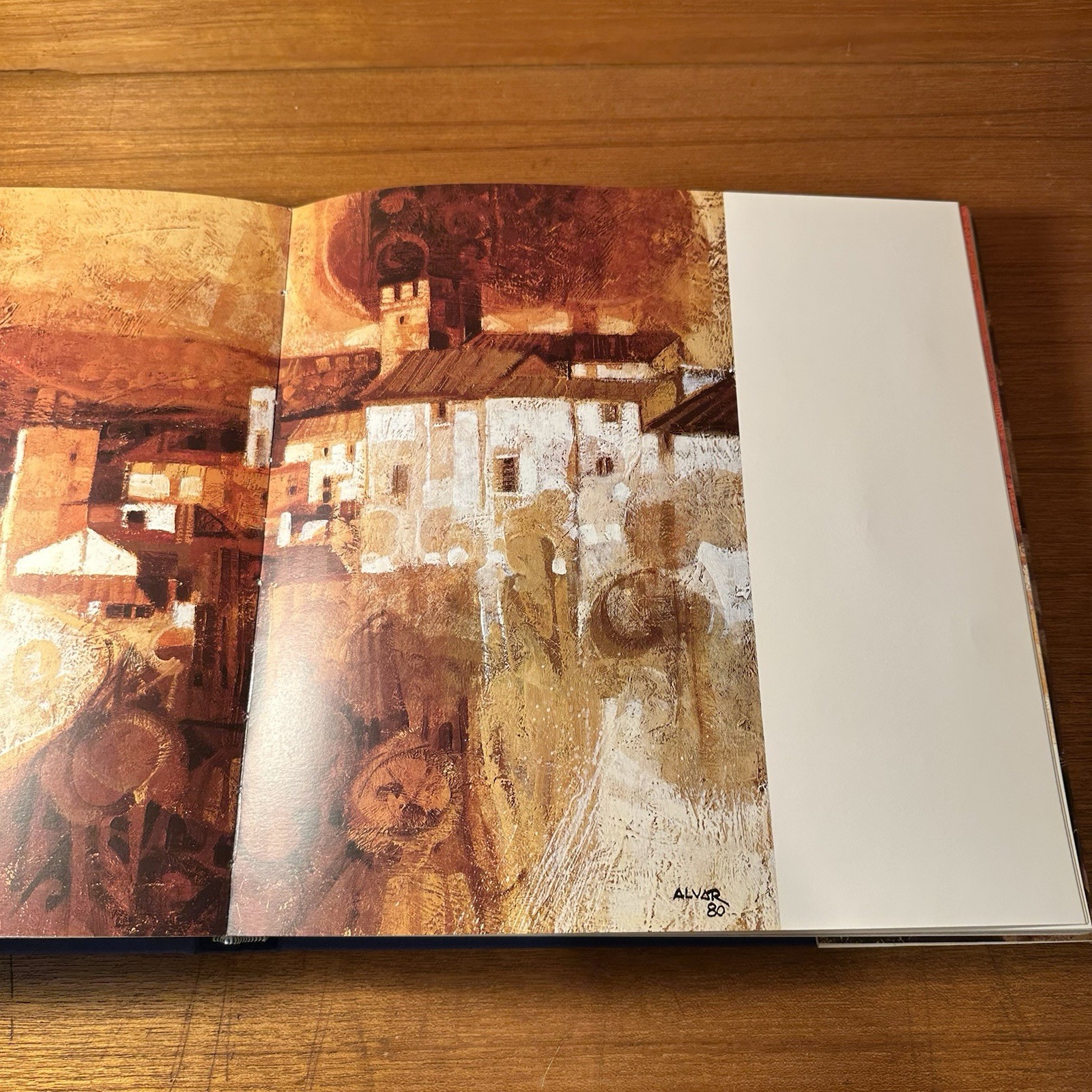 “ALVAR” Edmund Newman – 1982 Illustrated Hardcover Art Coffee Table Book
