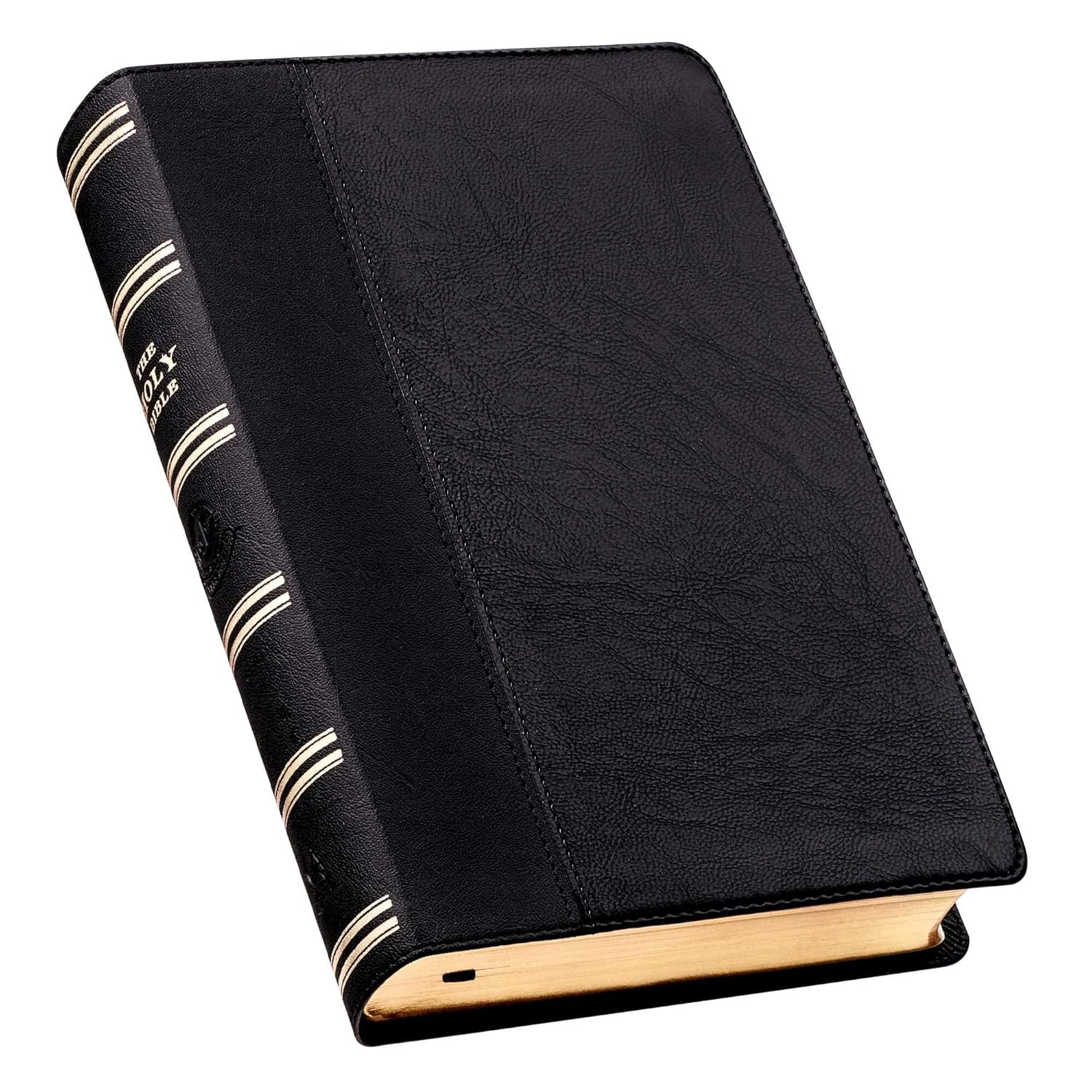 KJV Holy Bible, Giant Print Standard Size Faux Leather Red Letter Edition – Thum