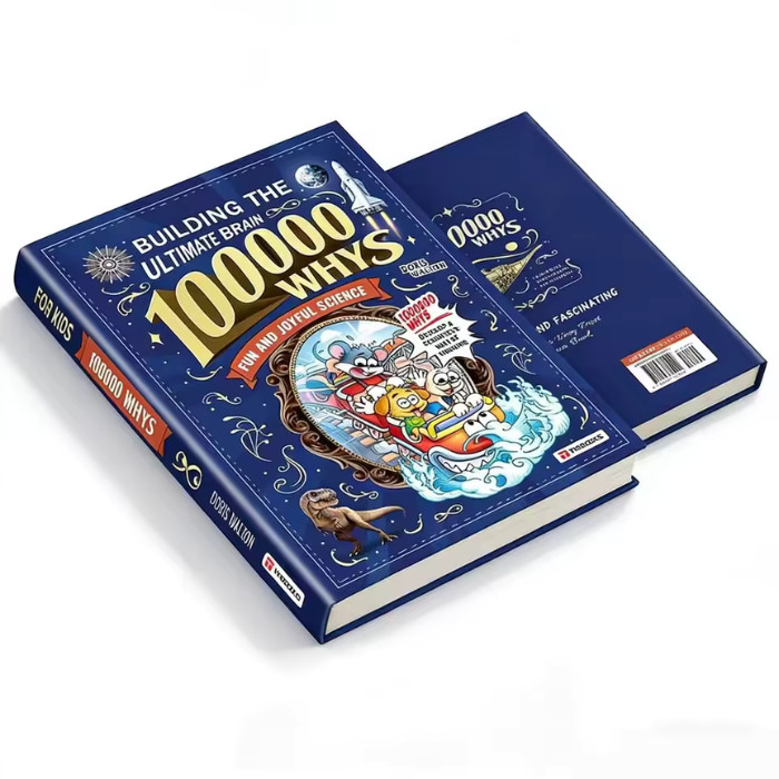 Building the Ultimate Brain: 100000 Whys Science Encyclopedia for Kids STEM Book