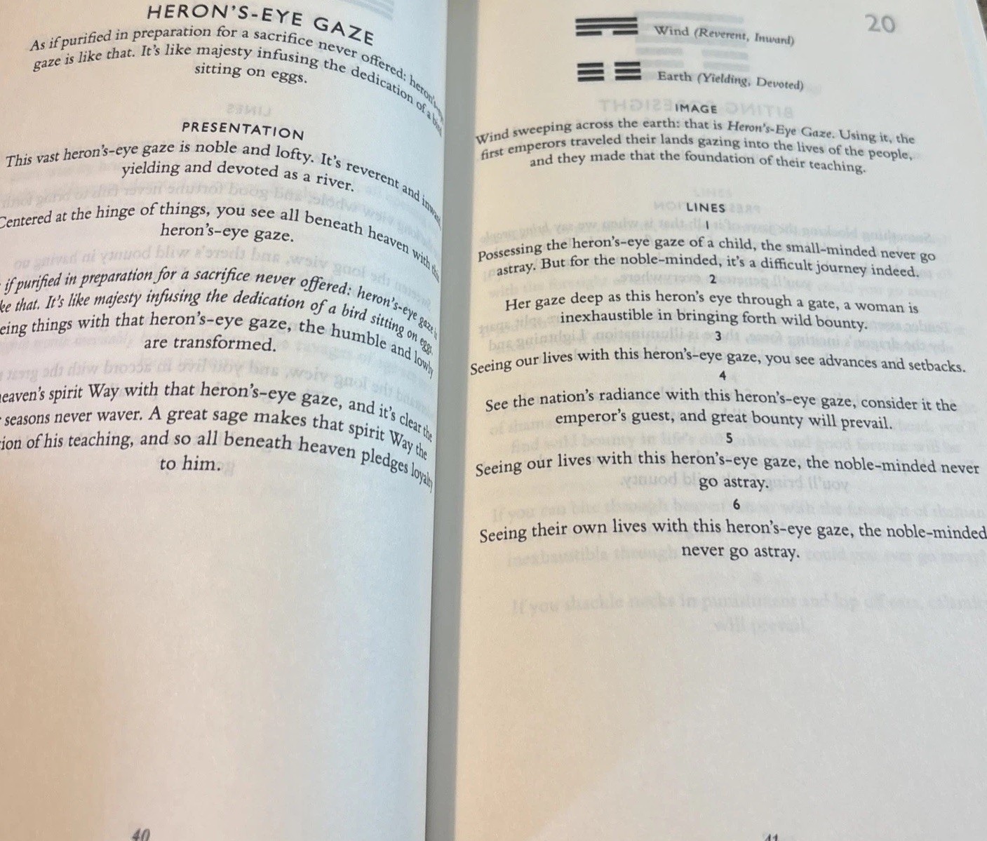 I Ching The Book of Change a New Translation David Hinton PB Very Good