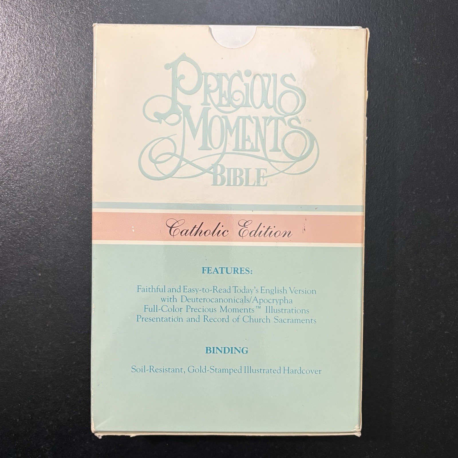 Vintage Precious Moments Bible Catholic Bible Press Edition 1270 Today’s English
